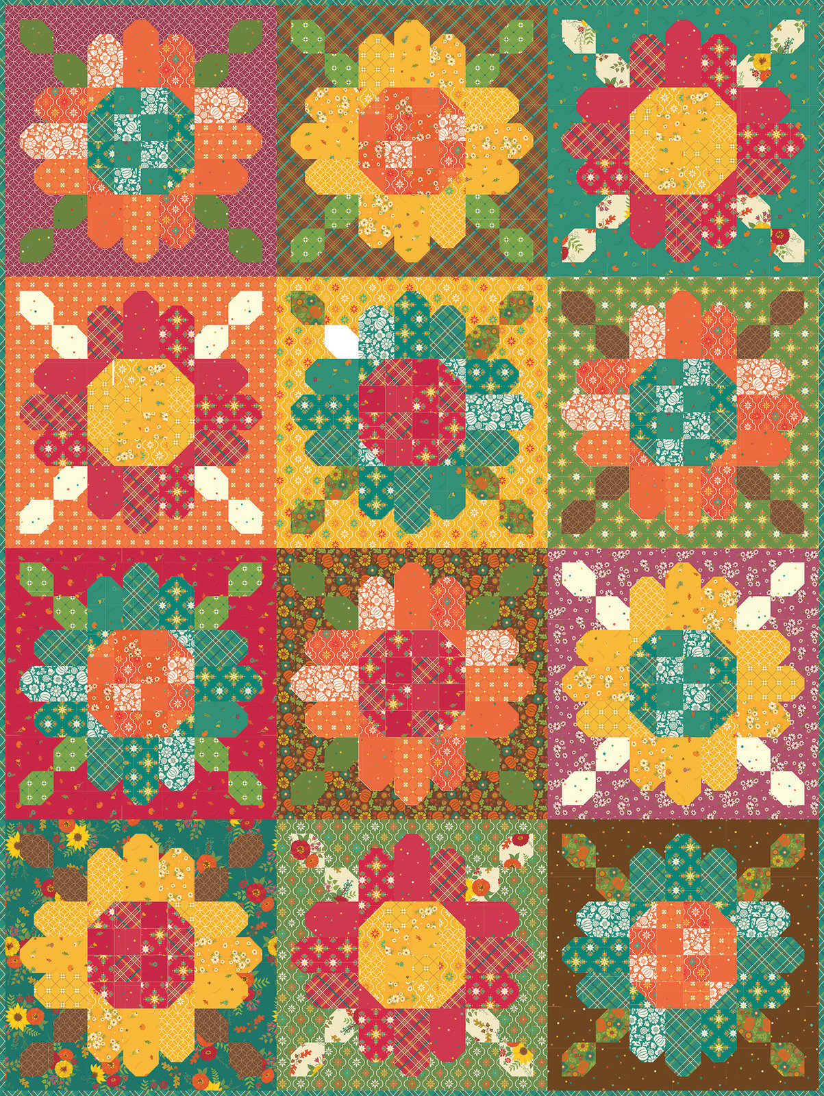 Zinnia Seeds Kit in Autumn Afternoon | Anka's Treasures